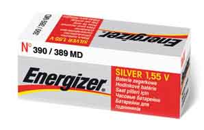 ENERGIZER 390-389 WATCH BATTERY