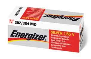 ENERGIZER 392-384 WATCH BATTERY