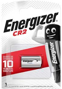 ENERGIZER CR2 LITHIUM BATTERY