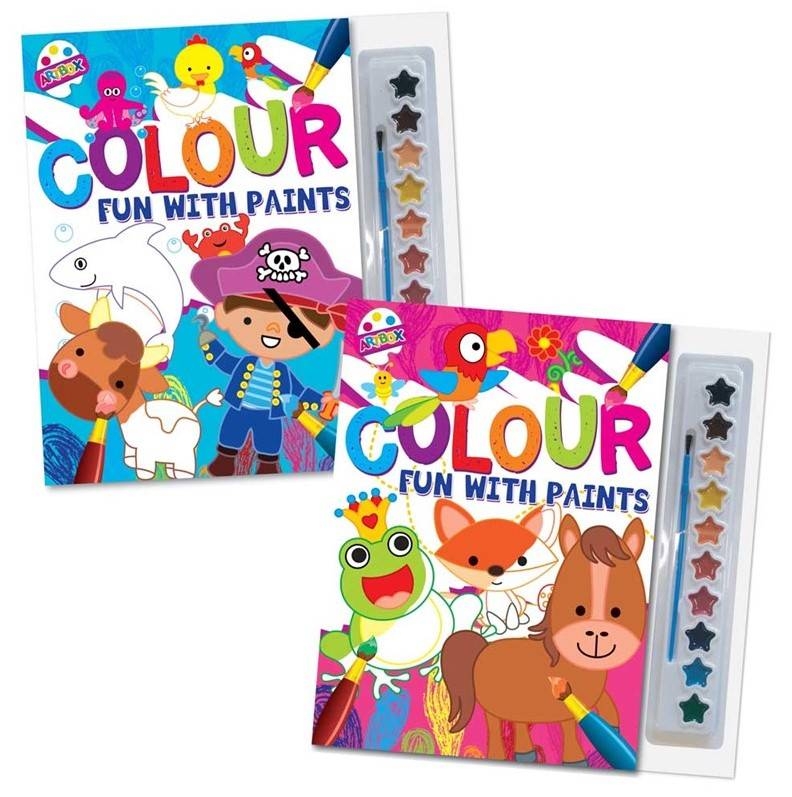 ARTBOX COLOURING FUN WITH PAINTS