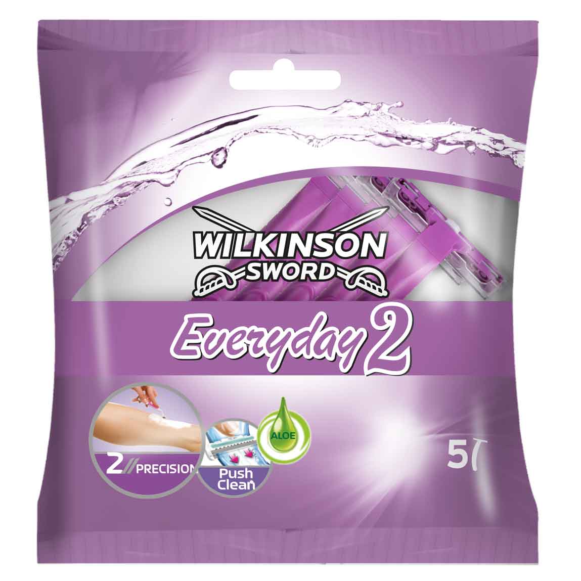 W/S EVERYDAY 2 FEMALE RAZORS 5PK