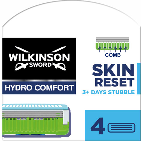 W/S HYDRO COMFORT RESET BLADES 4PK