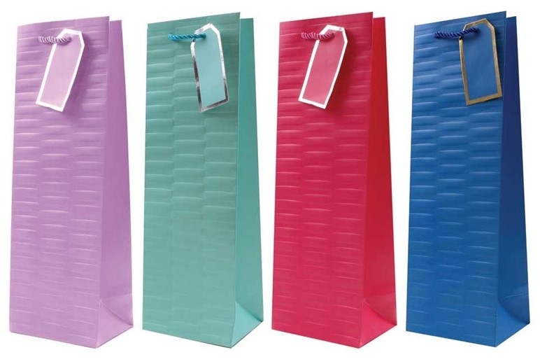BRIGHT GIFT BAG BOTTLE BAG
