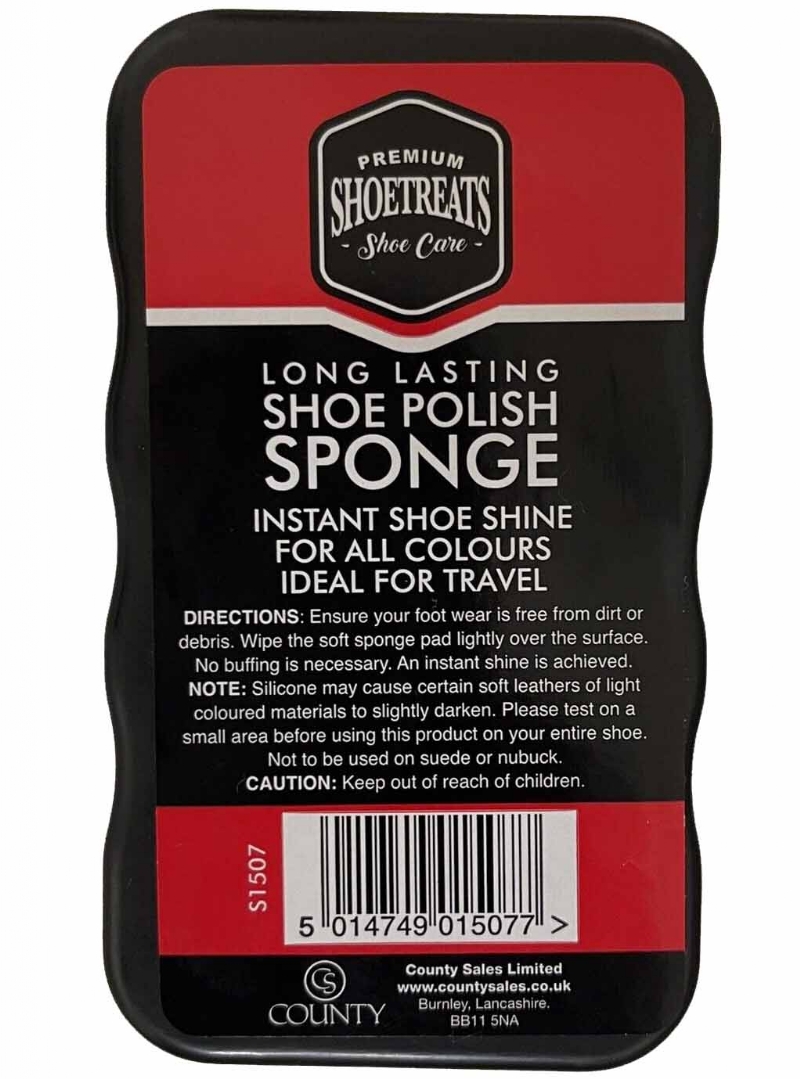 SHOE TREATS SHOE POLISH SPONGE