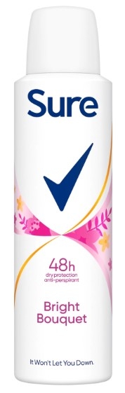 SURE DEODORANT BRIGHT 150ML