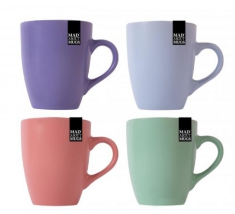 MATT COUPE STONEWARE MUG 11OZ