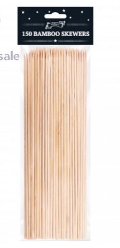 BBQ BAMBOO SKEWERS 150PK