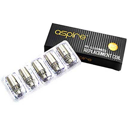 ASPIRE BVC COILS 1.8OHM 5PK