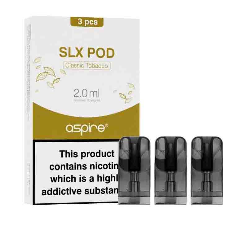 ASPIRE SLX POD CLASSIC TOBACCO 3PK