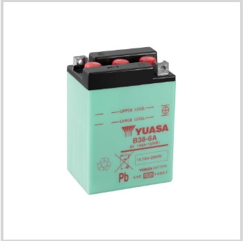B38-6A YUASA BATTERY