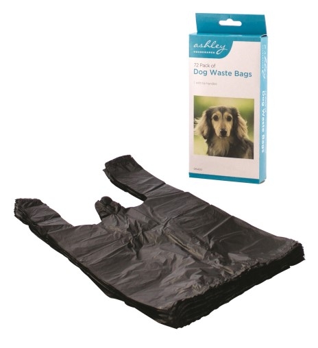 ASHLEY DISPOSABLE DOGGY BAGS 72PK