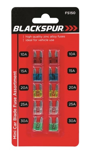 B/SPUR 10-30A MIXED BLADE FUSES
