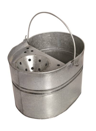GALVANISED MOP BUCKET & WRINGER