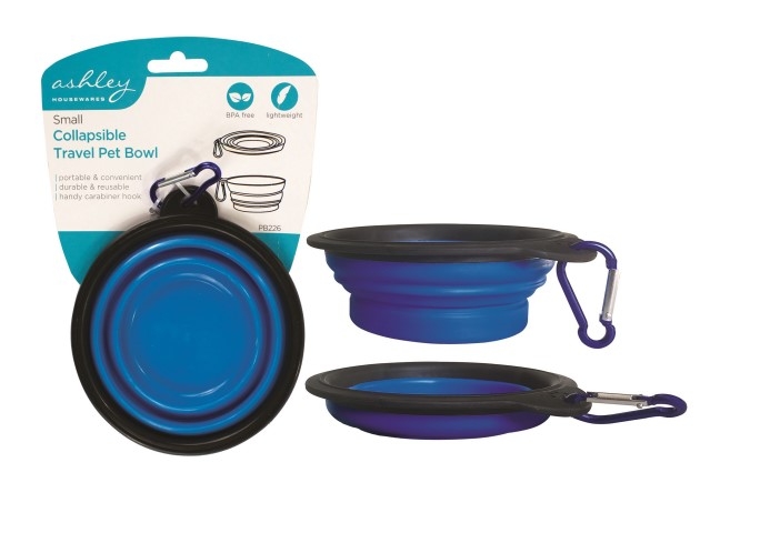 ASHLEY SMALL COLLAPSIBLE PET BOWL