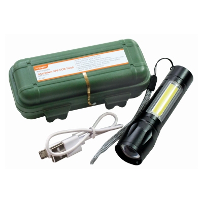 KINGAVON RECHARGEABLE COB TORCH