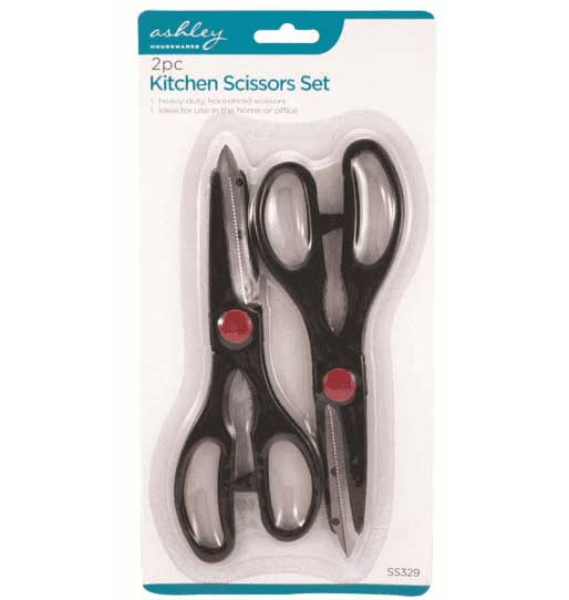 ASHLEY KITCHEN SCISSORS SET 2 PIECE