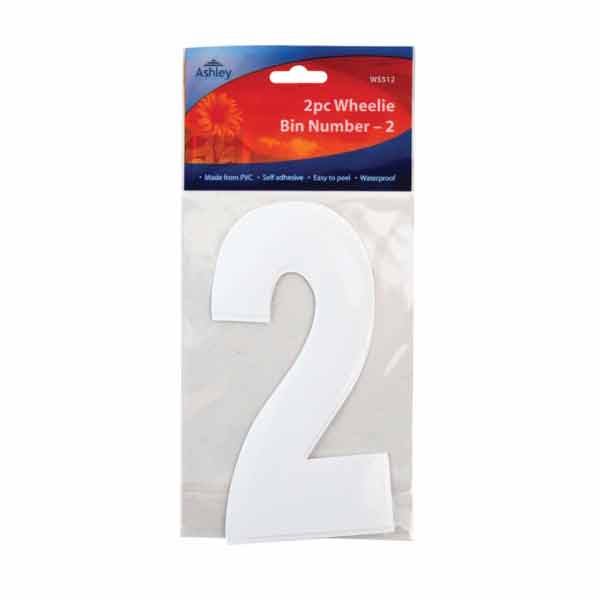 ASHLEY NUMBER 2 WHEELIE BIN 2PK