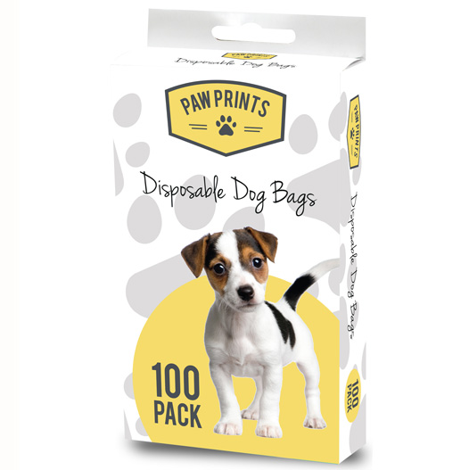 K/F DISPOSABLE DOGGY BAGS 100 PK