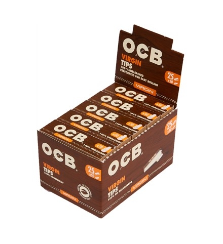 OCB VIRGIN CARDBOARD FILTERS 50'S
