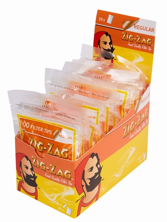 ZIGZAG REGULAR FILTER TIPS 100PK