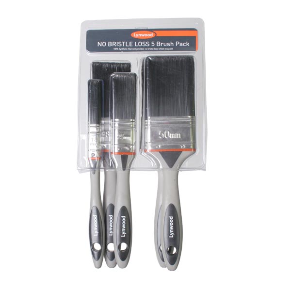 LYNWOOD NO LOSS BRUSH SET 5 PIECE
