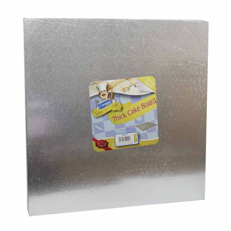 K/F SQUARE CAKE BOARD 14 INCH