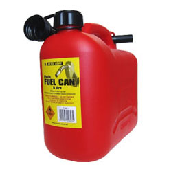 SILVER HOOK FUEL CAN RED 5 LITRE