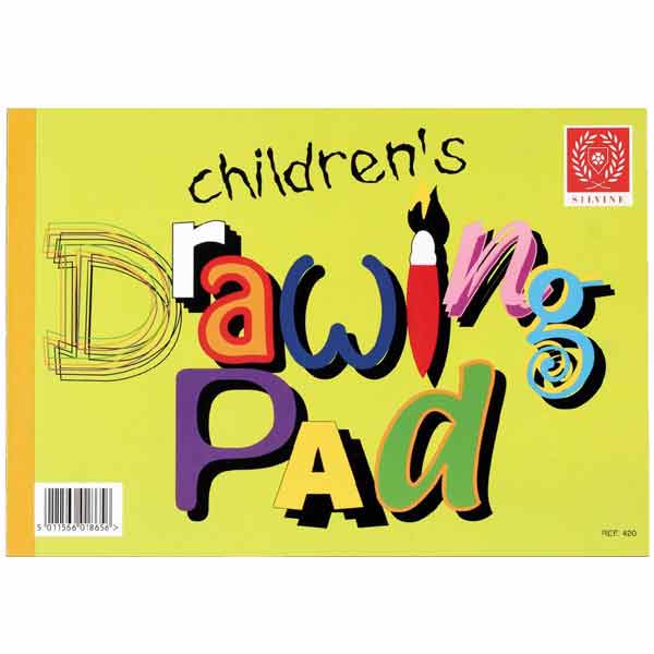 SILVINE CHILDRENS DRAWING PAD