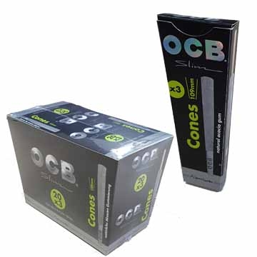 OCB PREMIUM CONES 3PK
