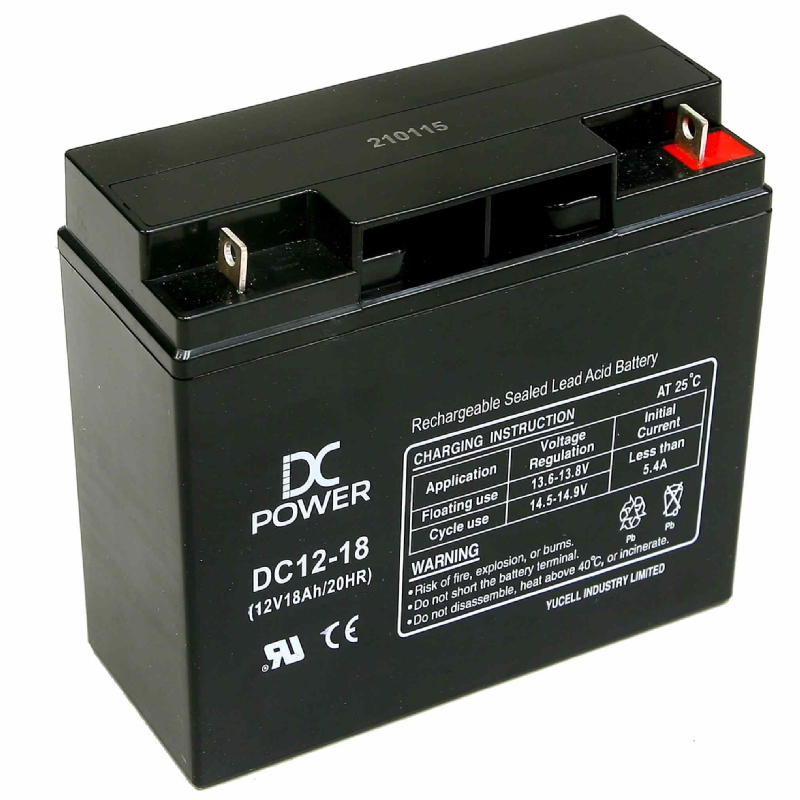 DC12-18 SLA BATTERY