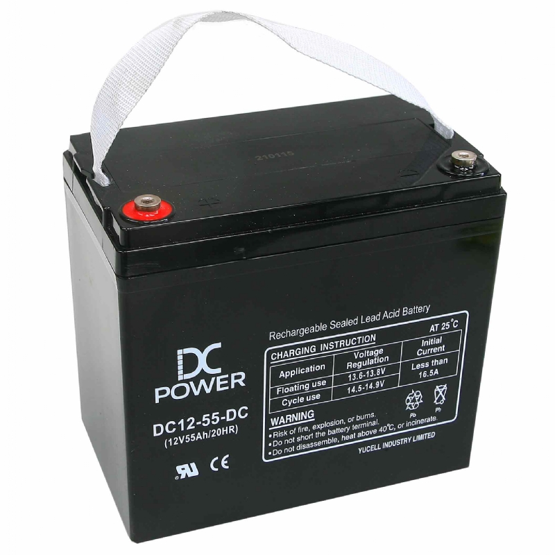 DC12-55-DC SLA BATTERY
