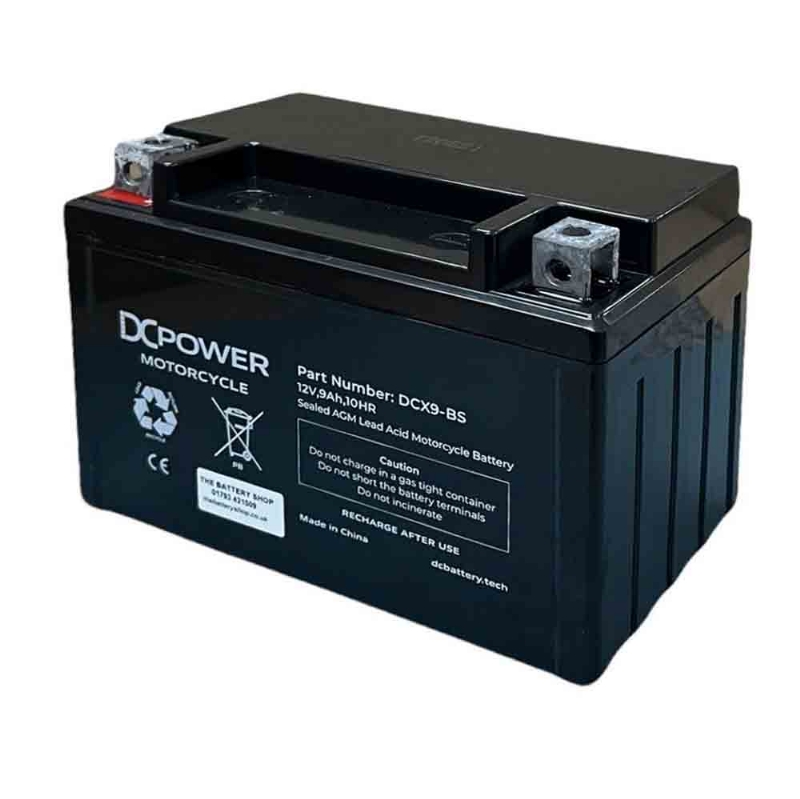 DCX9-BS MOTORCYCLE BATTERY
