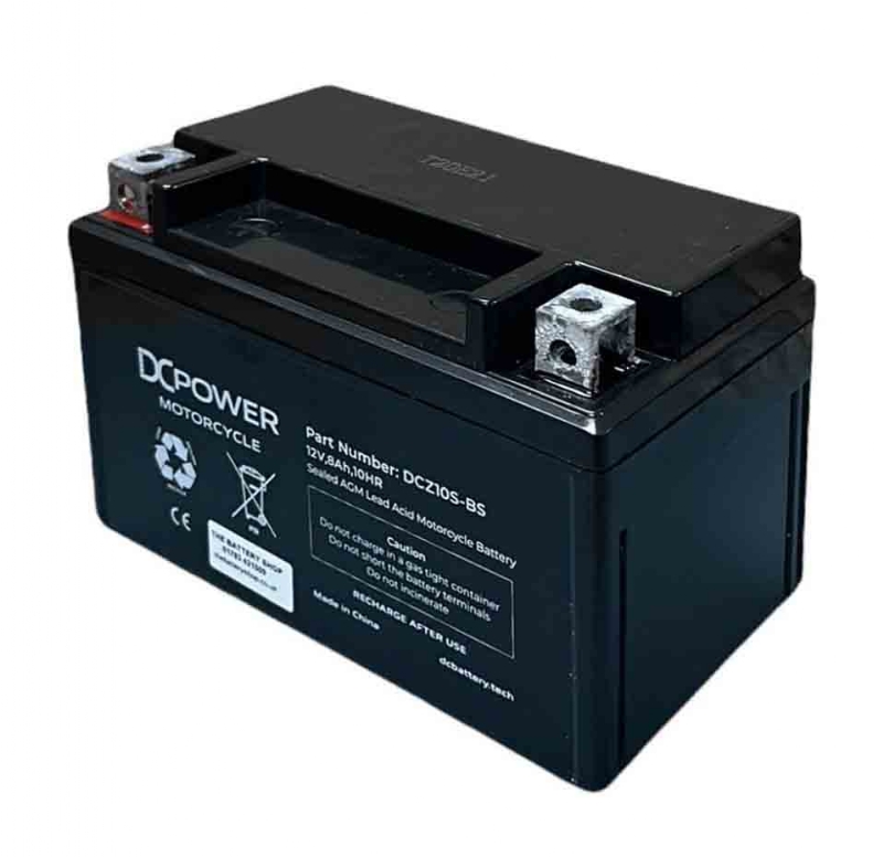 DCZ10S-BS MOTORCYCLE BATTERY