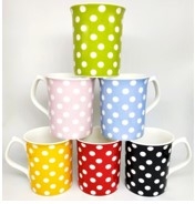 TOPAZ DOTS ASSORTED MUG