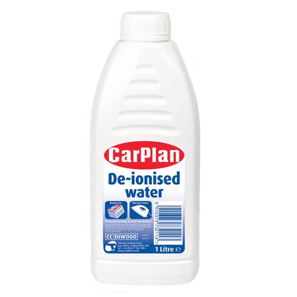CARPLAN DE-IONISED WATER 1 LITRE