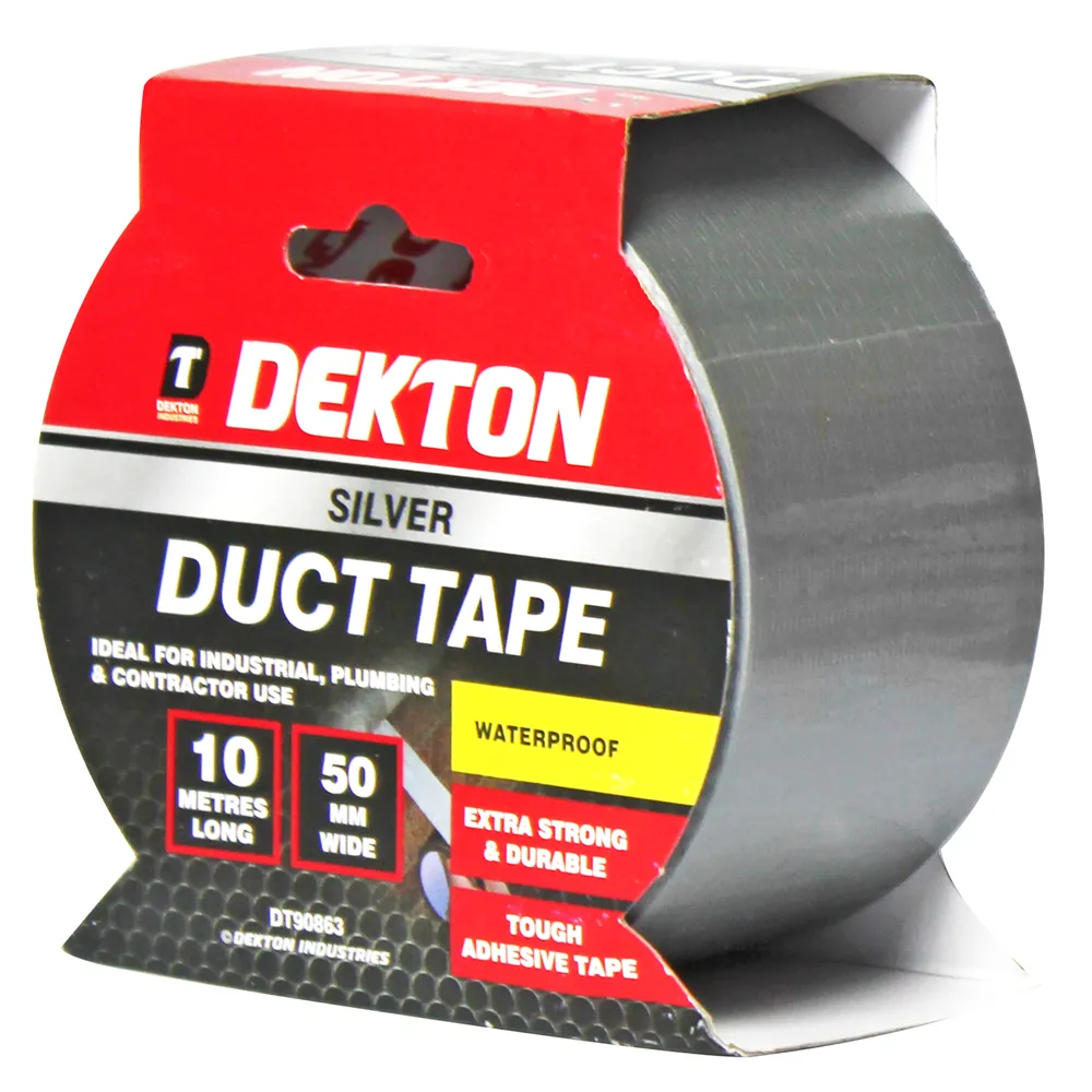 DEKTON SILVER DUCT TAPE 50MMX10M