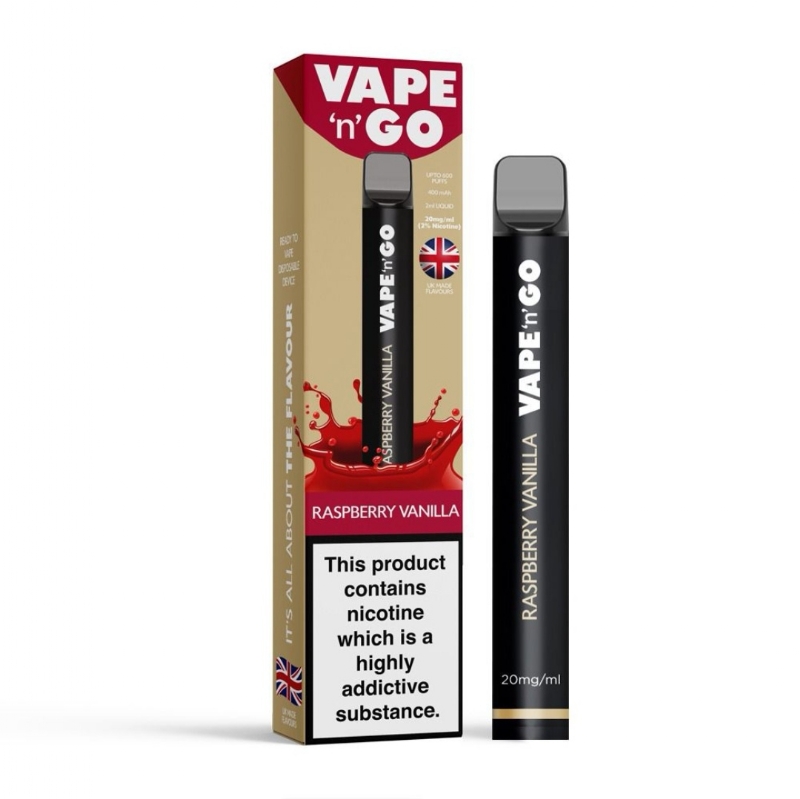 VAPE'N'GO RASPBRY VANILLA 20mg/ml