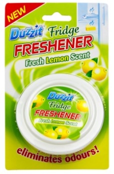 DUZZIT LEMON OVAL FRIDGE FRESHENER