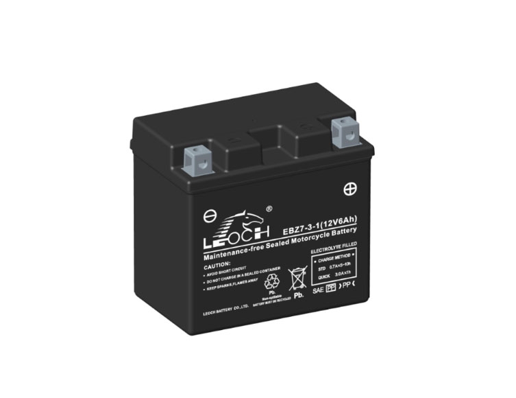 EBZ7-3 MOTORCYCLE BATTERY