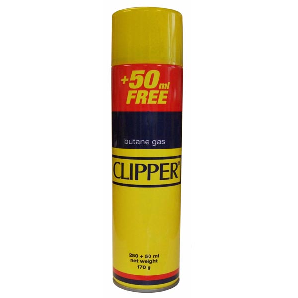 CLIPPER LIGHTER BUTANE GAS 250ML
