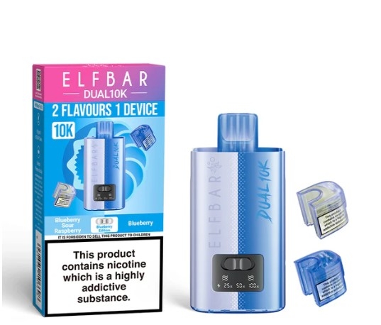 ELF BAR DUAL 10K BLUEBERRY EDIT