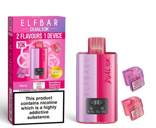 ELF BAR DUAL 10K CHERRY EDIT