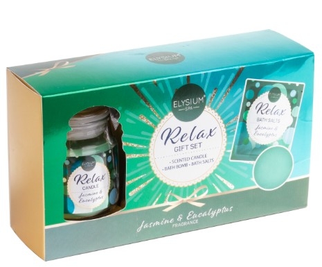 ELYSIUM SPA CAND/BBOMB/SALTS RELAX