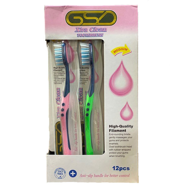 GSD XTRA CLEAN TOOTHBRUSH MEDIUM