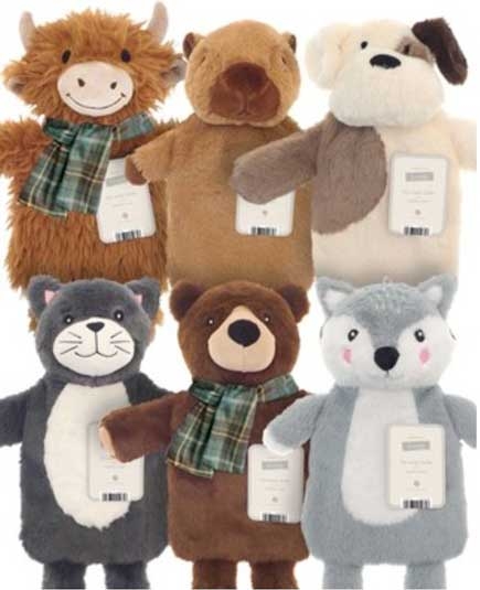 HOT WATER BOTTLE WITH NOVELTY COVER