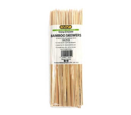 GSD BAMBOO SKEWERS 10