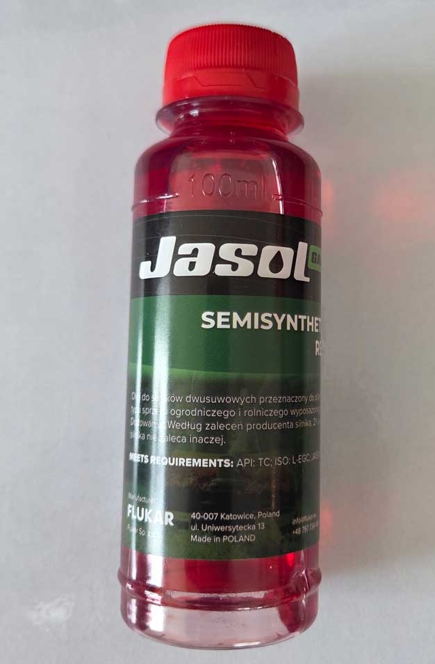 JASOL SEMI SYN RED 2T ONE SHOT OIL