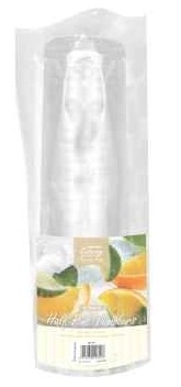 K/F PLASTIC HALF PINT GLASSES 15 PK