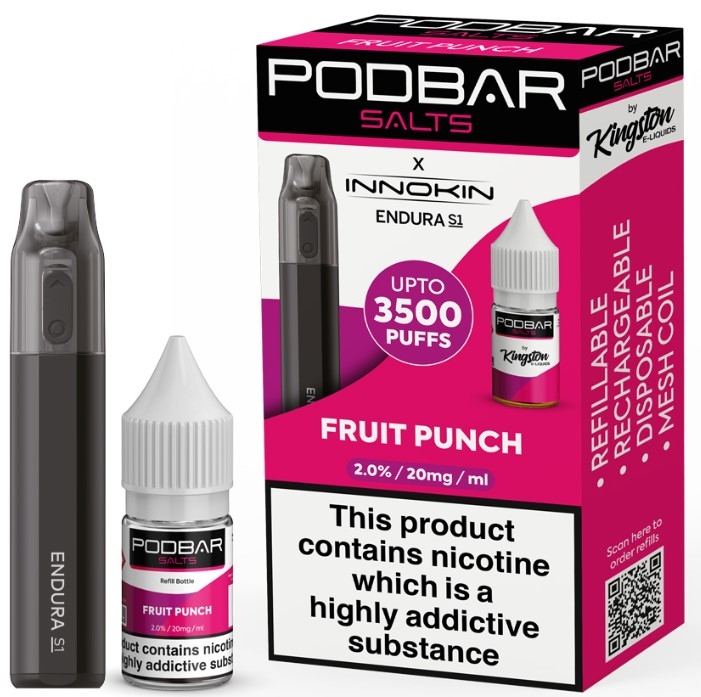 KING PODBAR FRUIT PUNCH 20MG