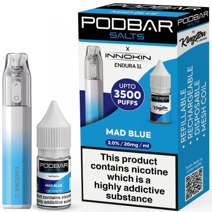 KING PODBAR MAD BLUE 20MG